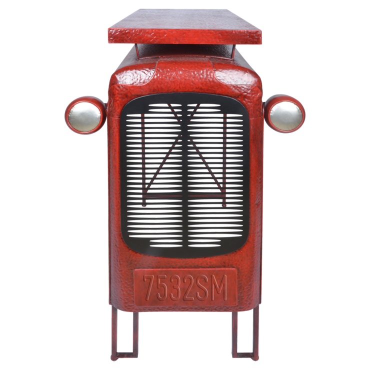 esschert design Tractortafel rood