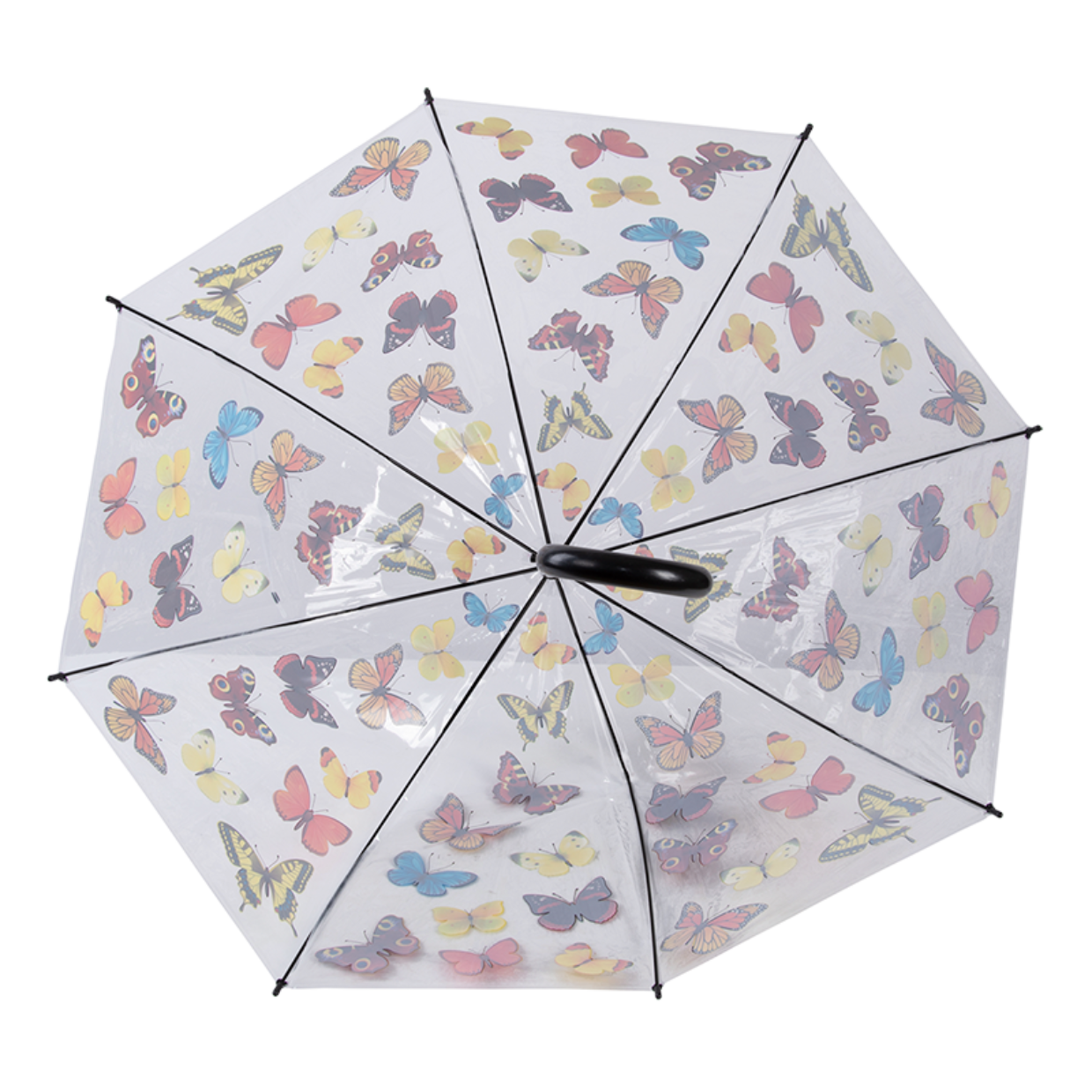Esschert Design Transparante Vlinderparaplu