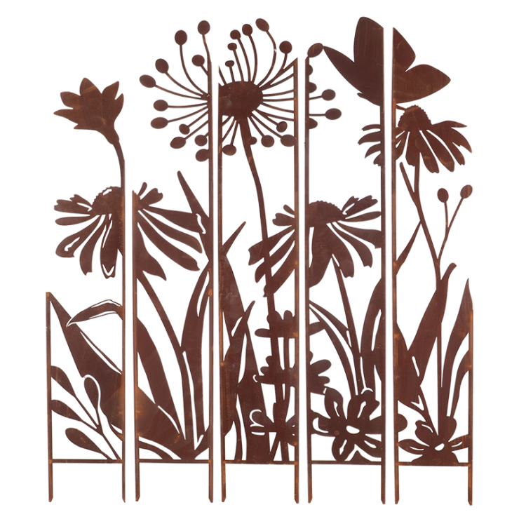 esschert design Trellis 5 delig bloemen L