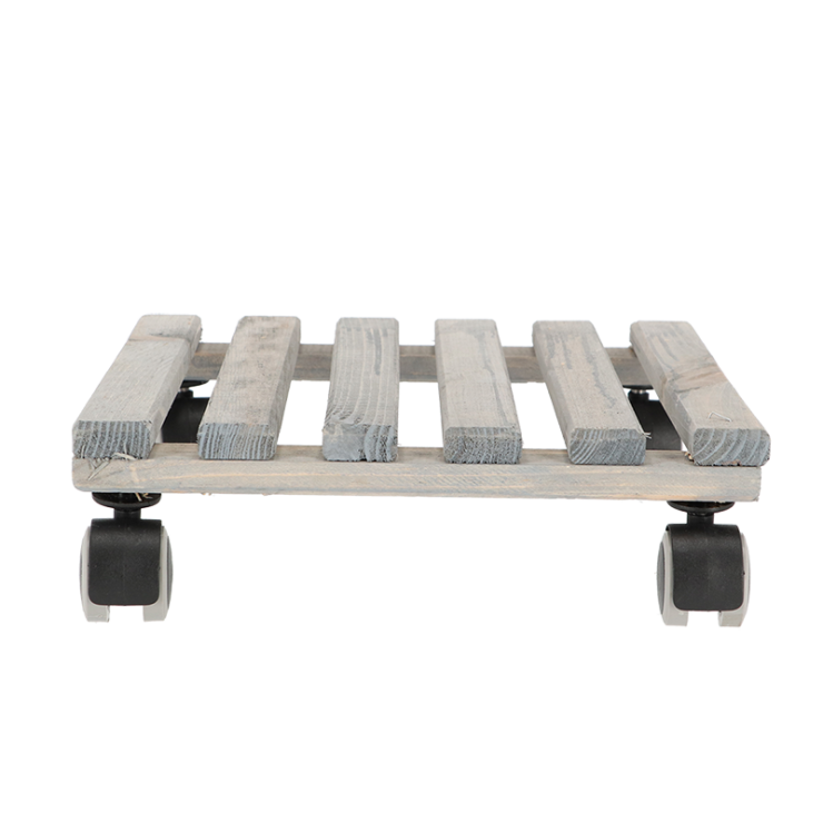 esschert design Trolley grijs vierkant indoor L