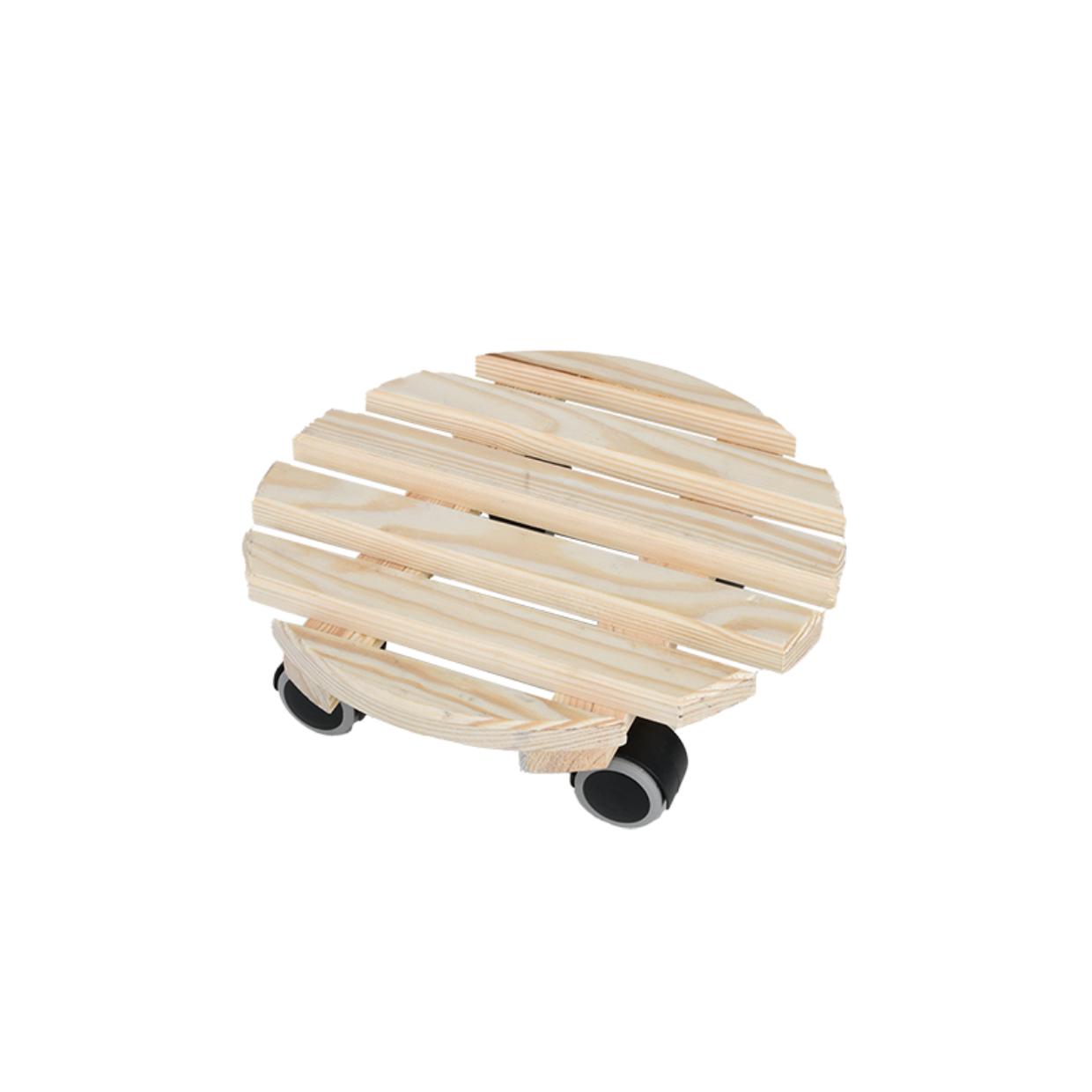 Esschert Design Trolley Naturel Rond Indoor L