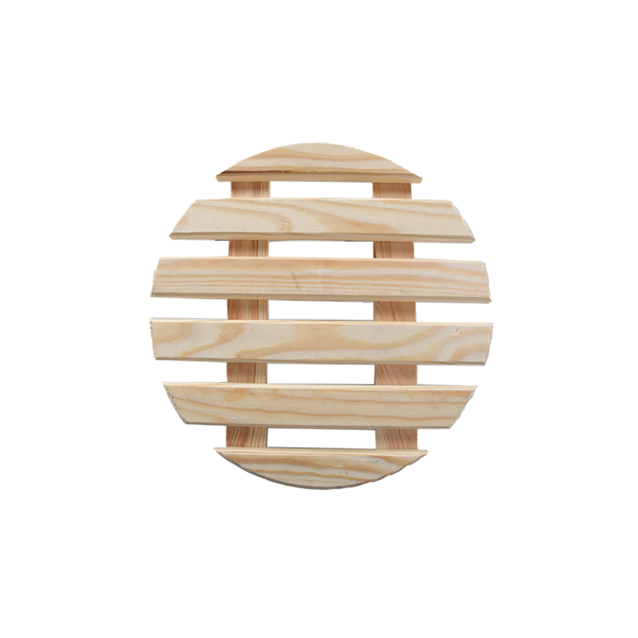 Esschert Design Trolley Naturel Rond Indoor L