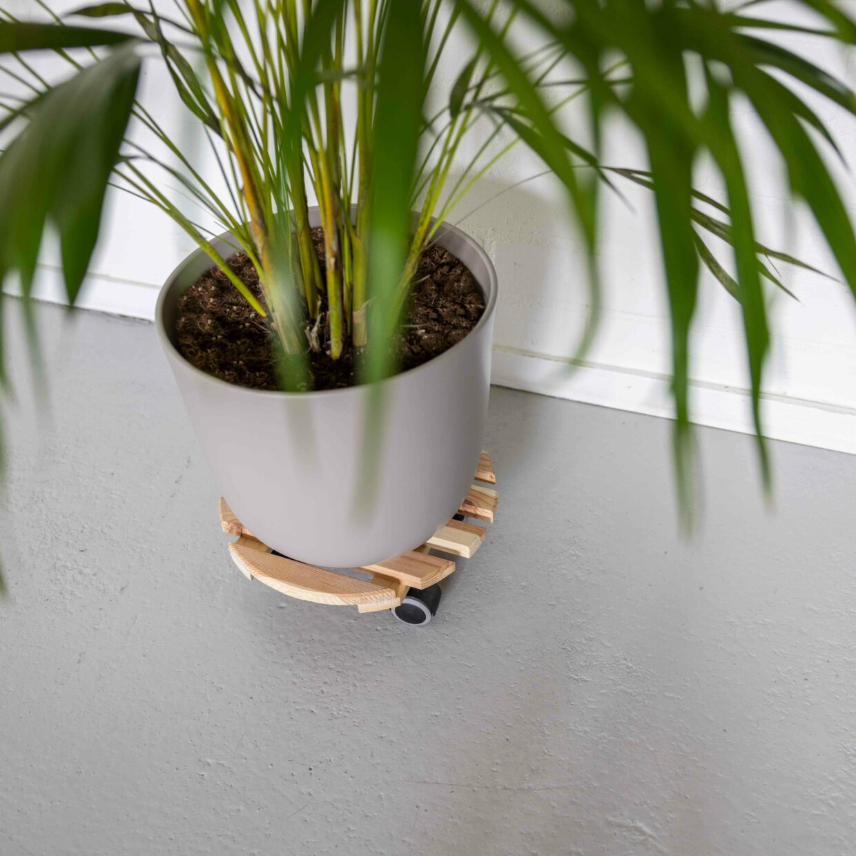 Esschert Design Trolley Naturel Rond Indoor L