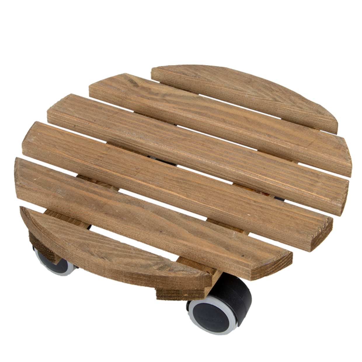 Esschert Design Trolleybruin Rond Indoor L