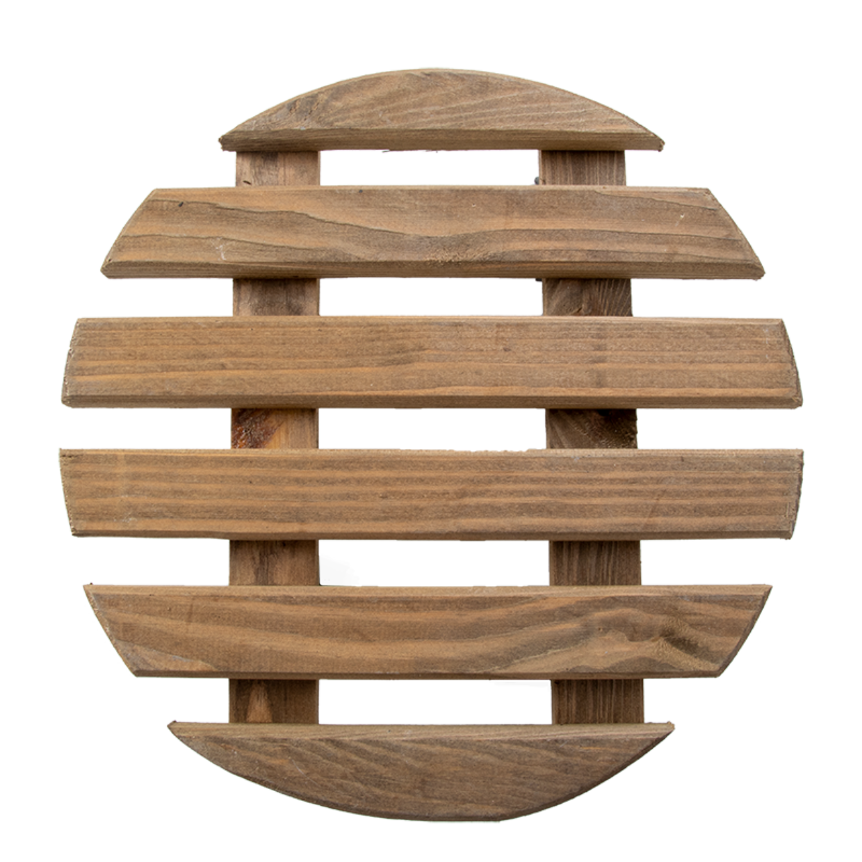 Esschert Design Trolleybruin Rond Indoor L