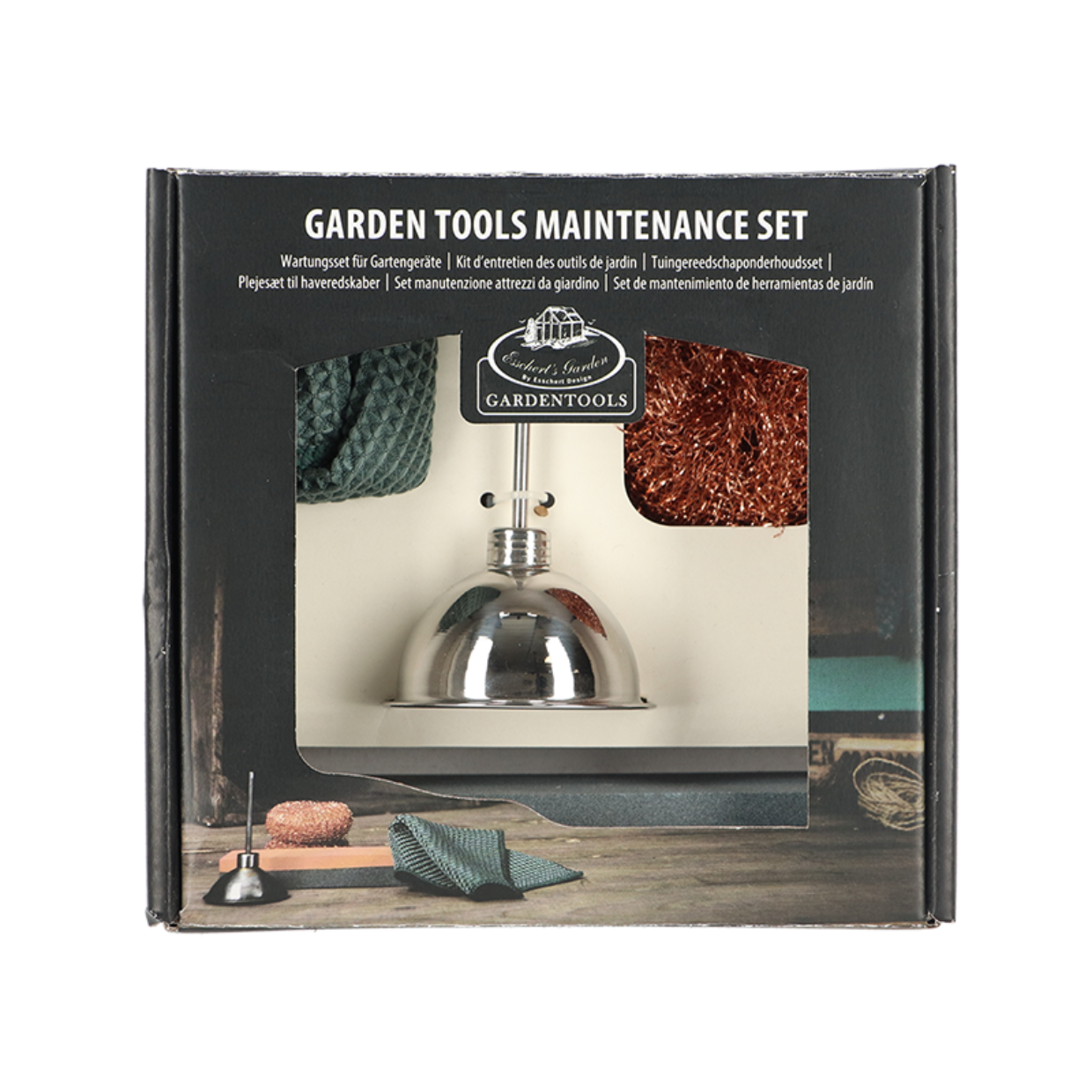 Esschert Design Tuingereedschaponderhoudsset