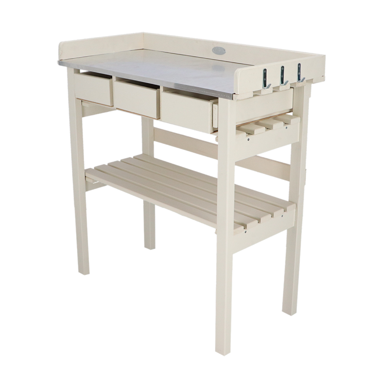 Esschert Design Tuinwerktafel Met Lades Wit