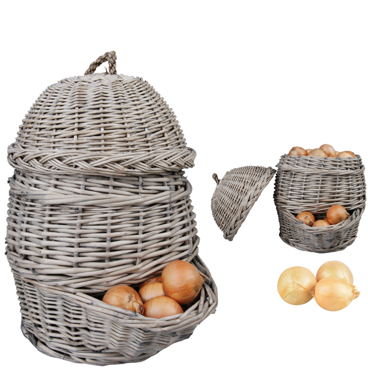 esschert design Uienmand grijs