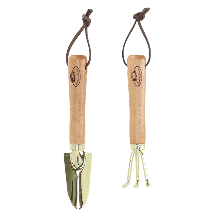 esschert design Vergulde minigereedschap