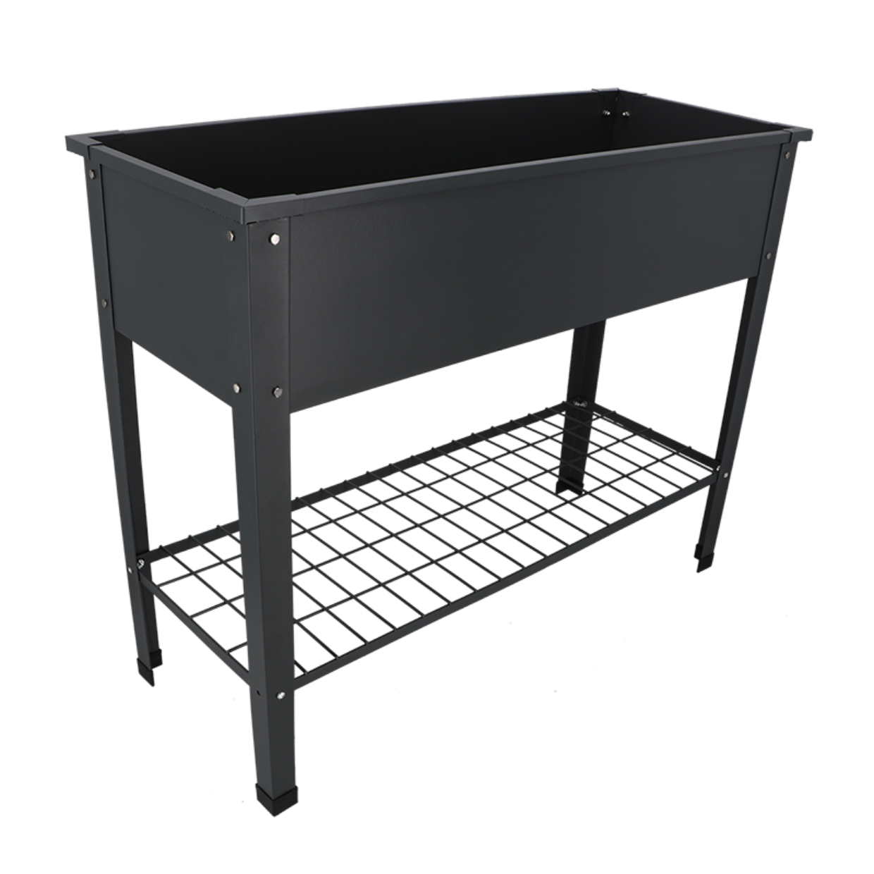 Esschert Design Verhoogde Kweekbak Metaal Antrac. L