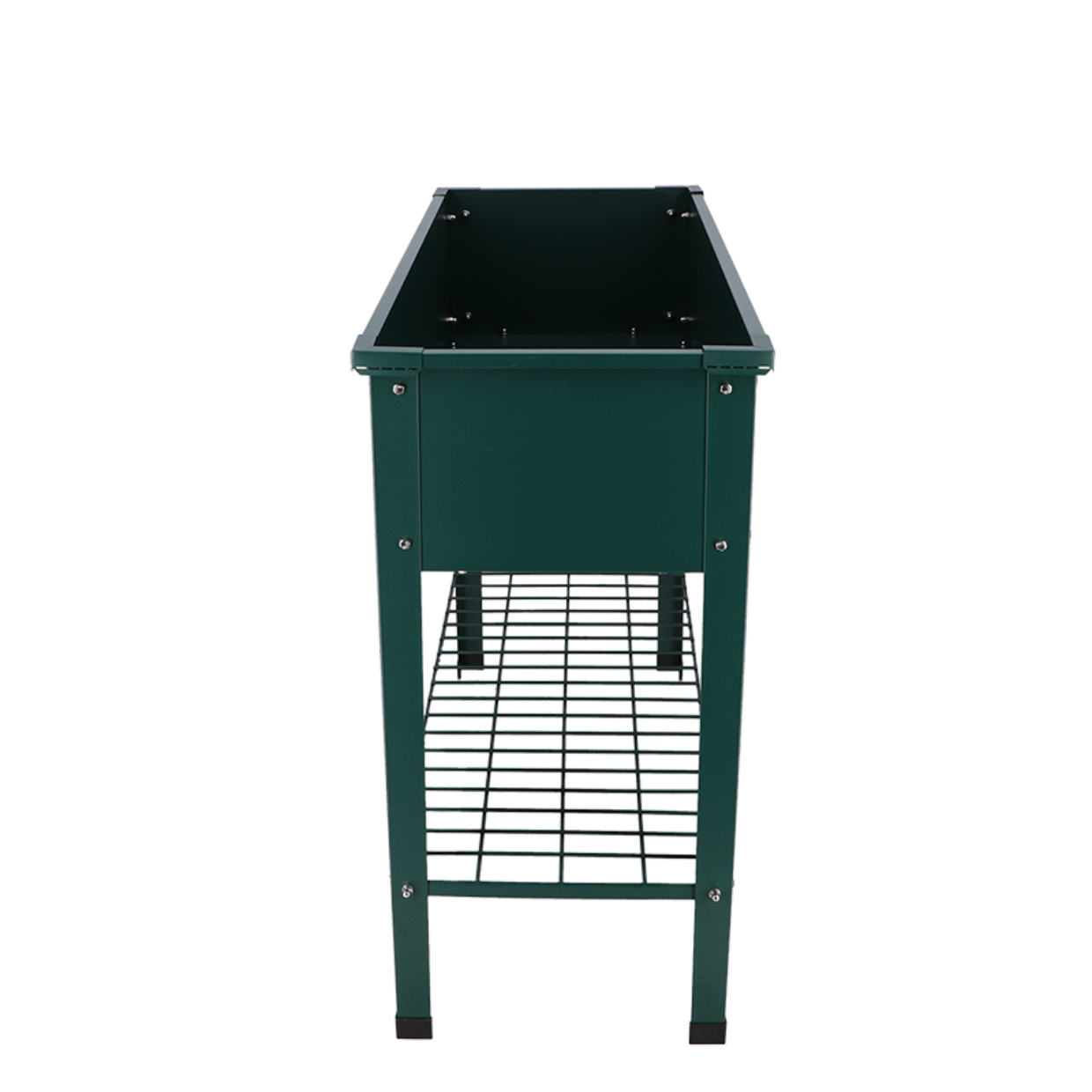 Esschert Design Verhoogde Kweekbak Metaal Groen L