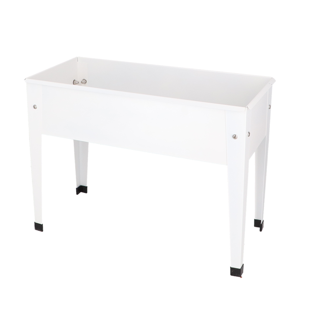 Esschert Design Verhoogde Kweekbak Metaal Wit S