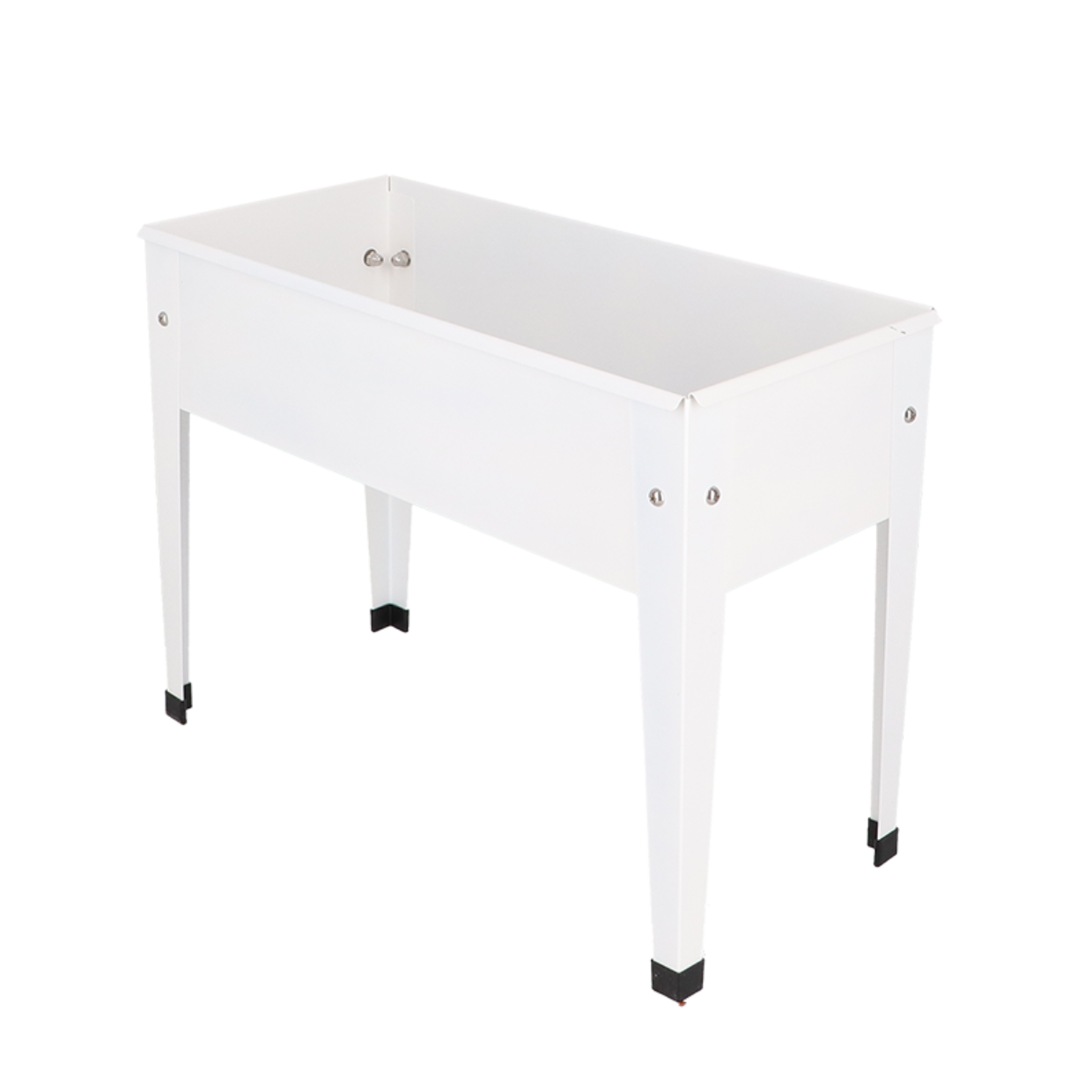 Esschert Design Verhoogde Kweekbak Metaal Wit S