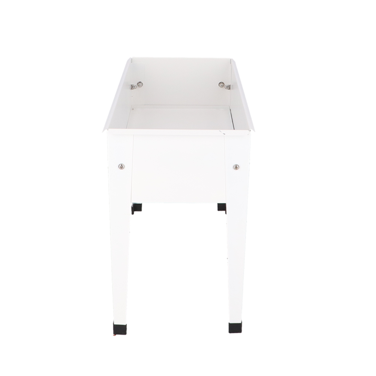 Esschert Design Verhoogde Kweekbak Metaal Wit S