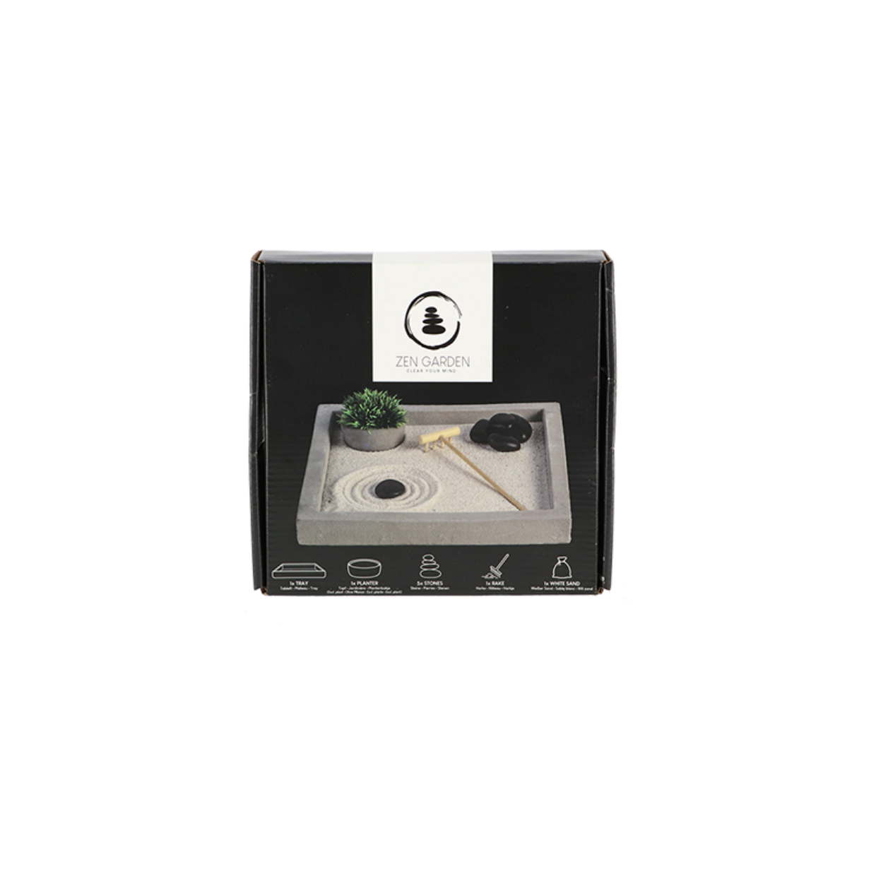 Esschert Design Vierkante Mini Zentuin