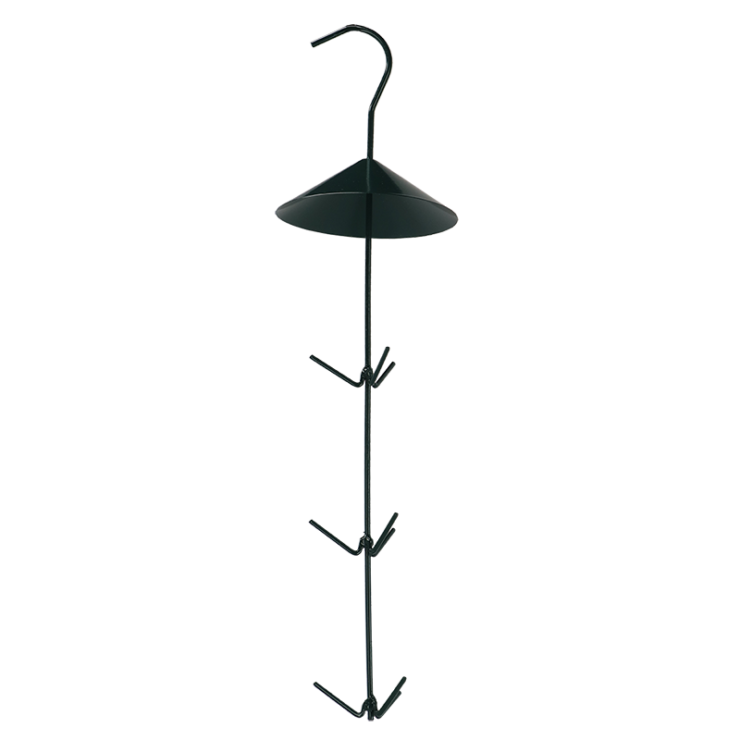 esschert design Vogelvoederhaak dakje donkergroen