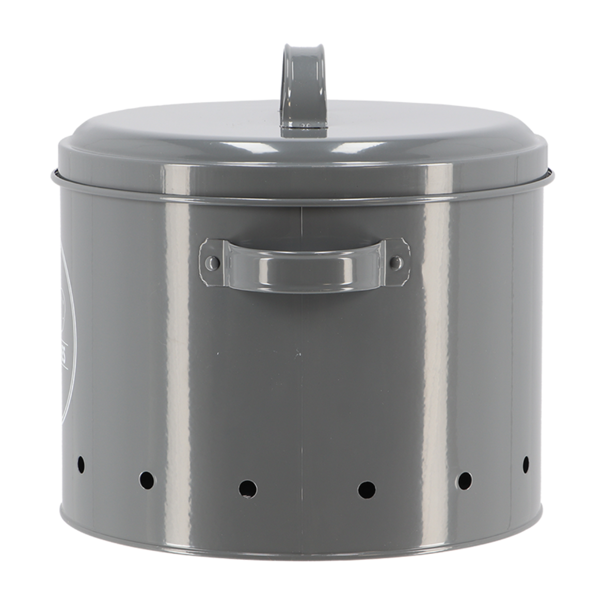 Esschert Design Voorraadblik Aardappels Antraciet