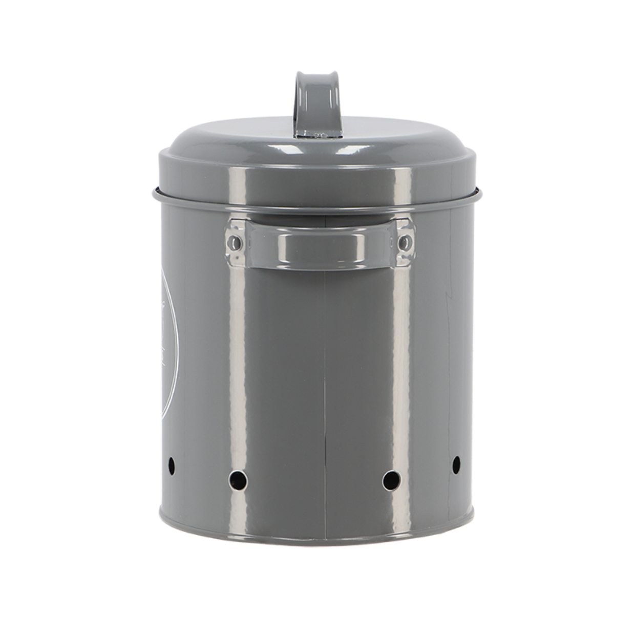 Esschert Design Voorraadblik Uien Antraciet