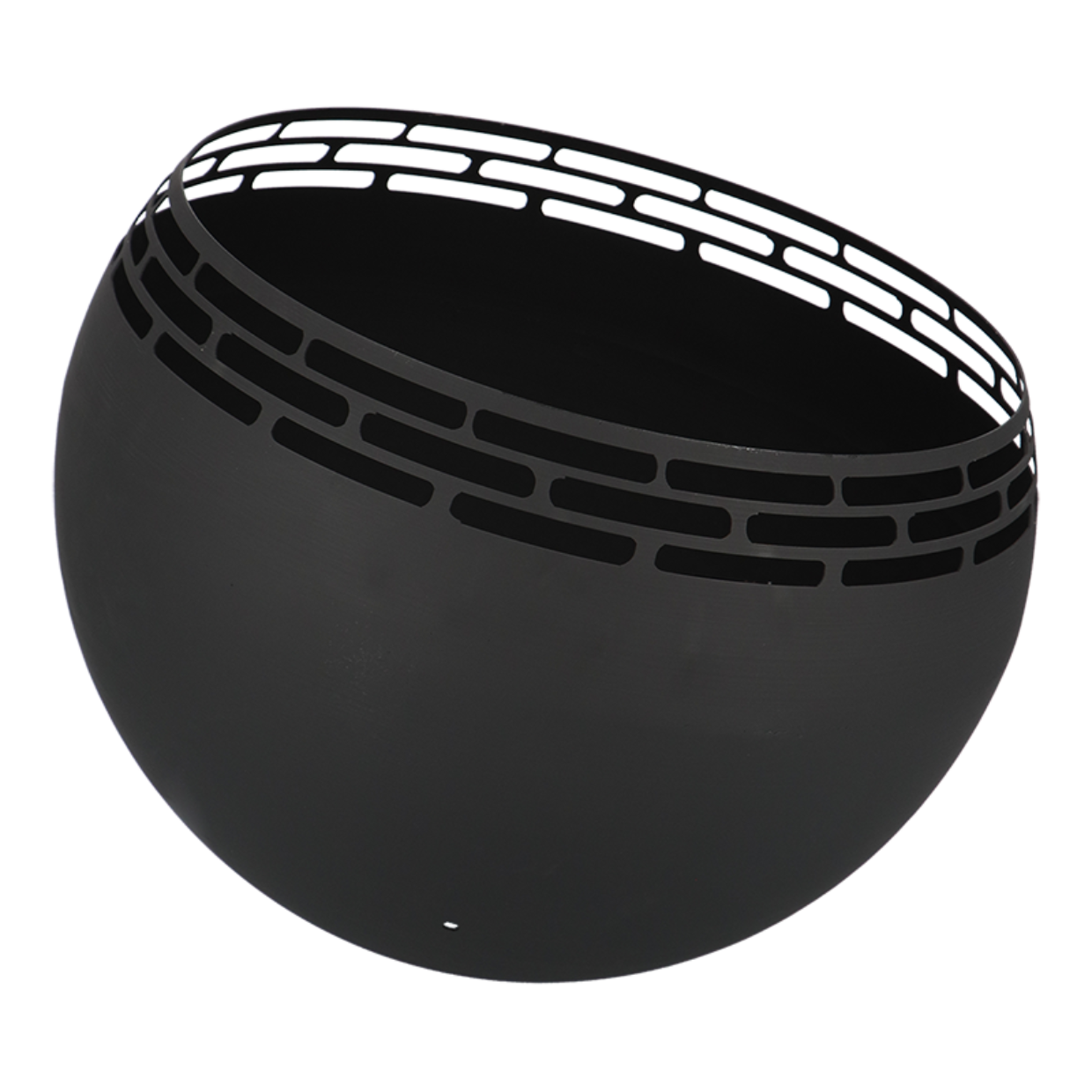 Esschert Design Vuurbal Laser Cut Zwart Strepen