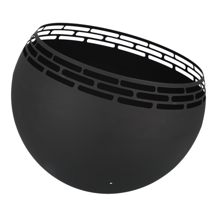 esschert design Vuurbal laser cut zwart strepen