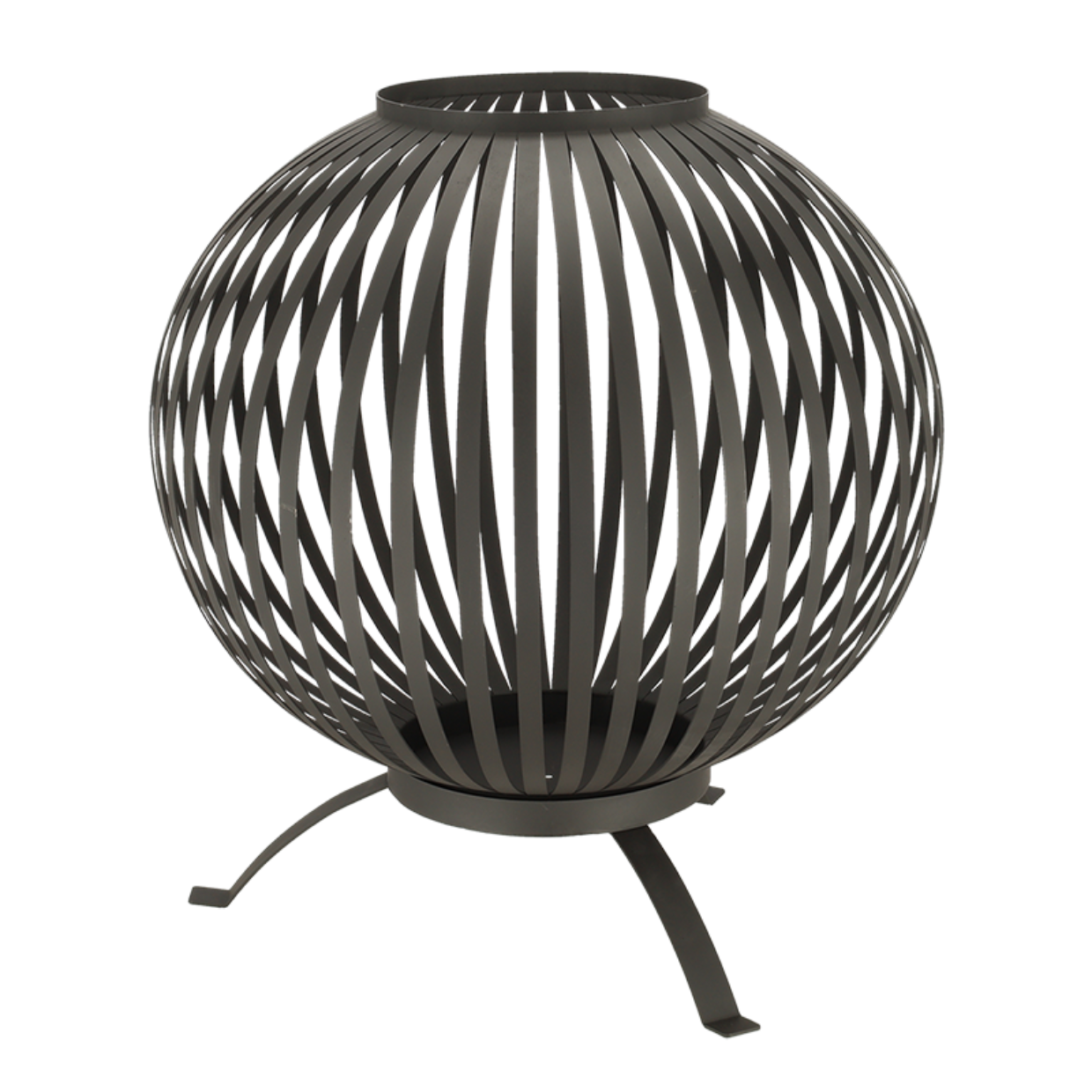 Esschert Design Vuurbal Met Strepen