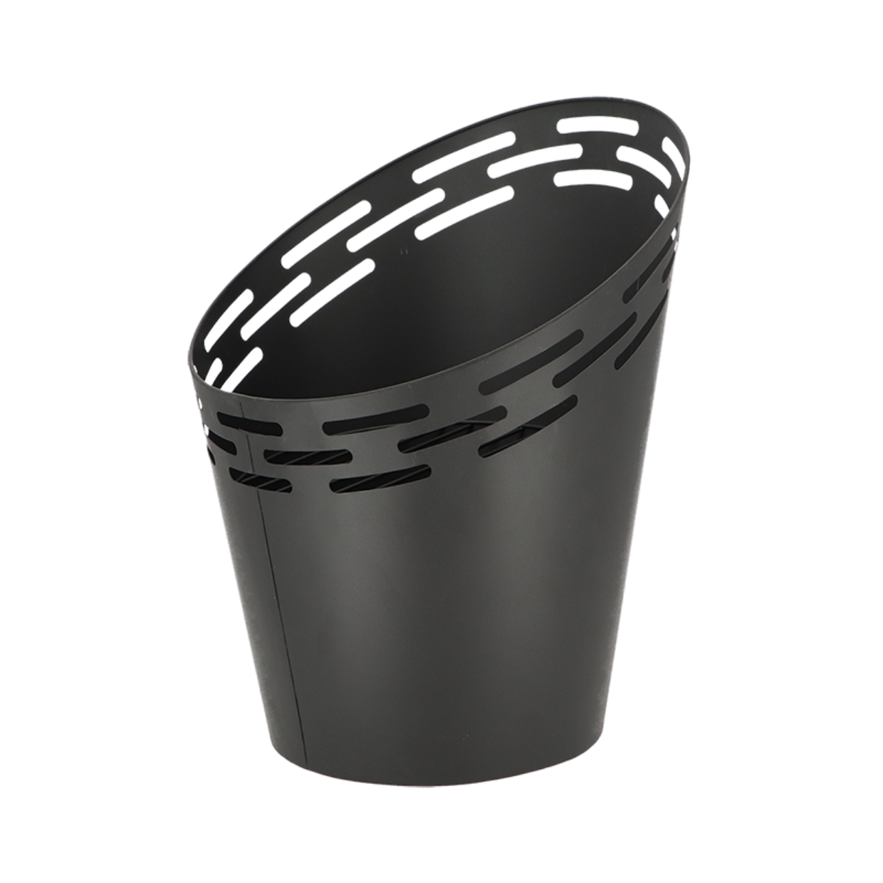 Esschert Design Vuuremmer Zwart - Laser Cut Strepen