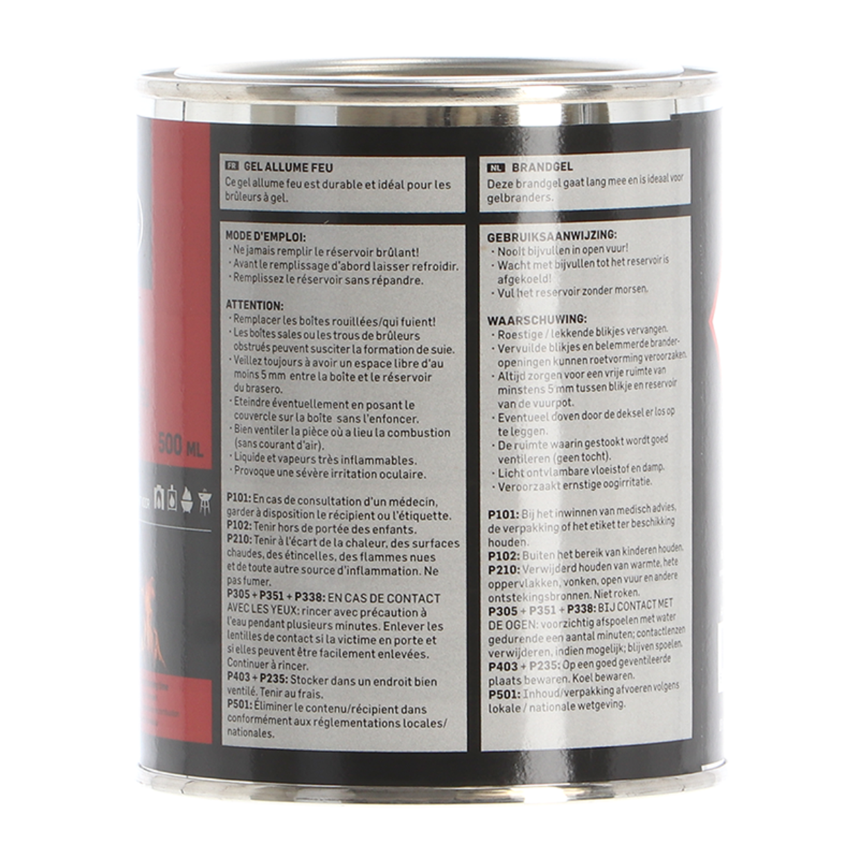 Esschert Design Vuurgel In Blik