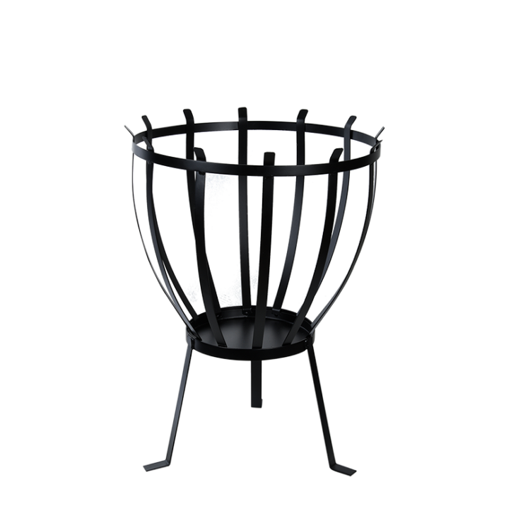 esschert design Vuurkorf halve ellips