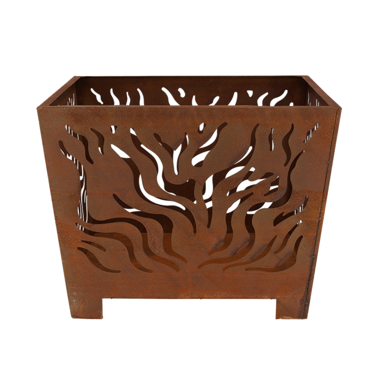 Esschert Design Vuurkorf Vierkant Roest M