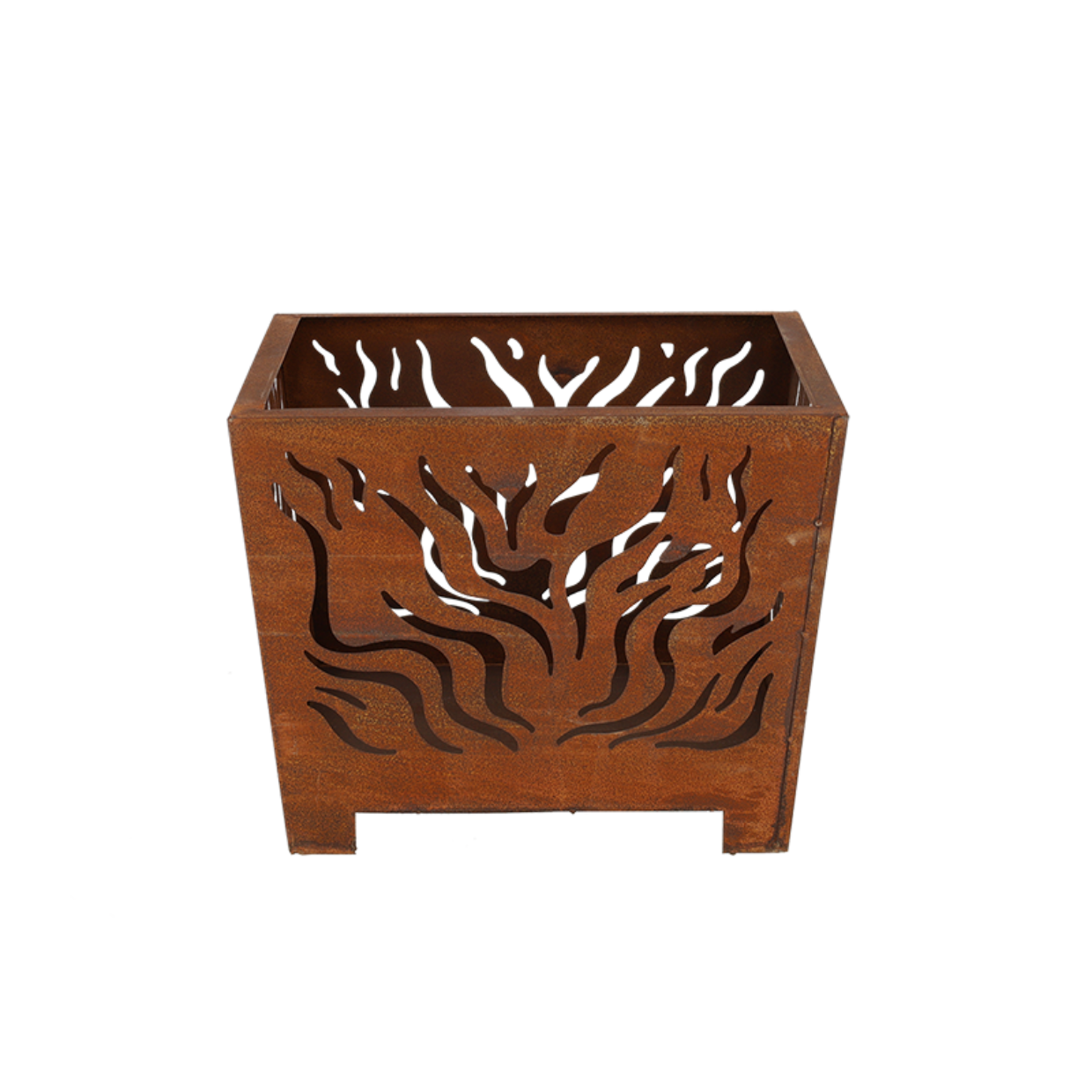 Esschert Design Vuurkorf Vierkant Roest S