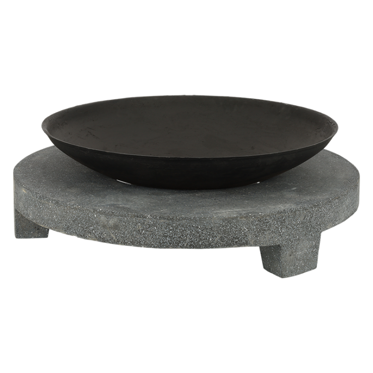 esschert design Vuurschaal granito tafel rond