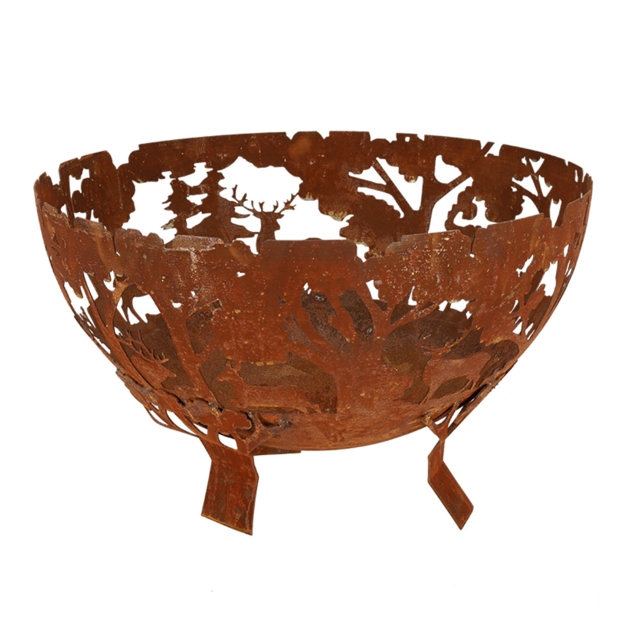 Esschert Design Vuurschaal Lasercut Roest