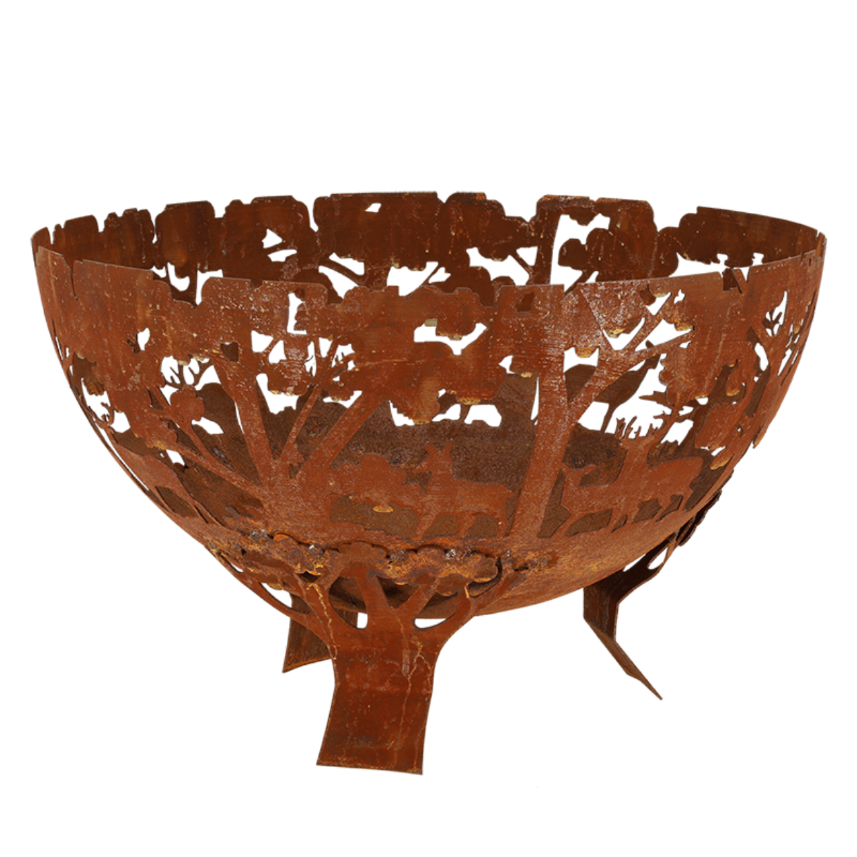 Esschert Design Vuurschaal Lasercut Roest