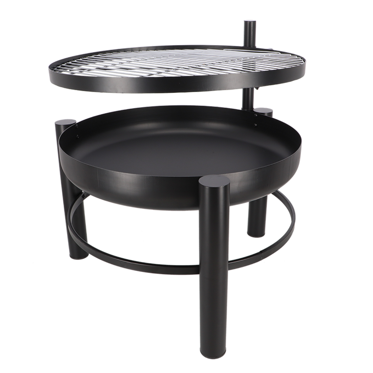 Esschert Design Vuurschaal Met BBQ Rooster L