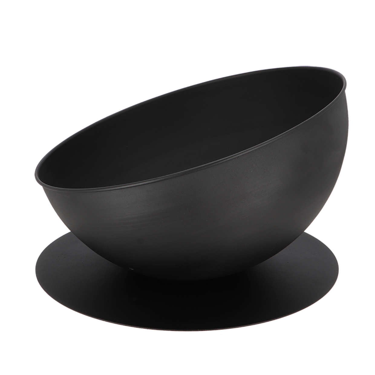 Esschert Design Vuurschaal Schuin Op Schijf Zwart