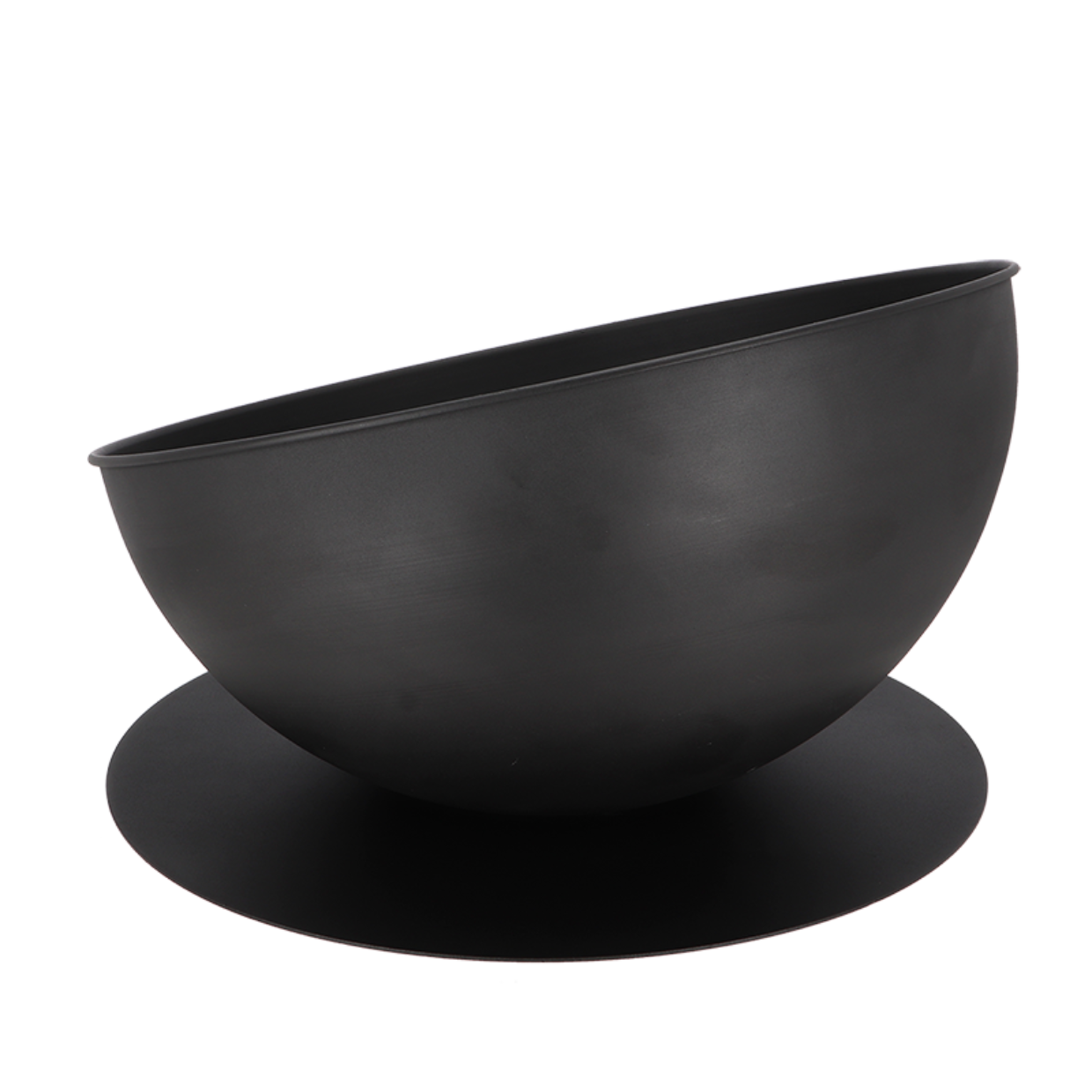 Esschert Design Vuurschaal Schuin Op Schijf Zwart