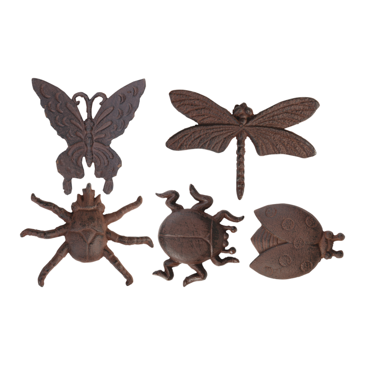 esschert design Wanddecoratie insecten