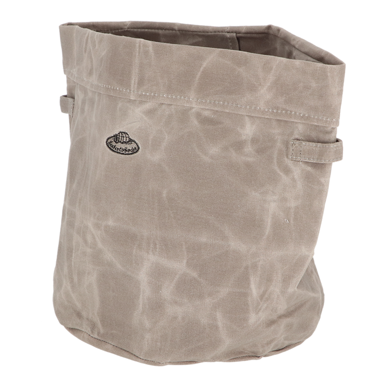 Esschert Design Waxed Canvas Opbergmand L