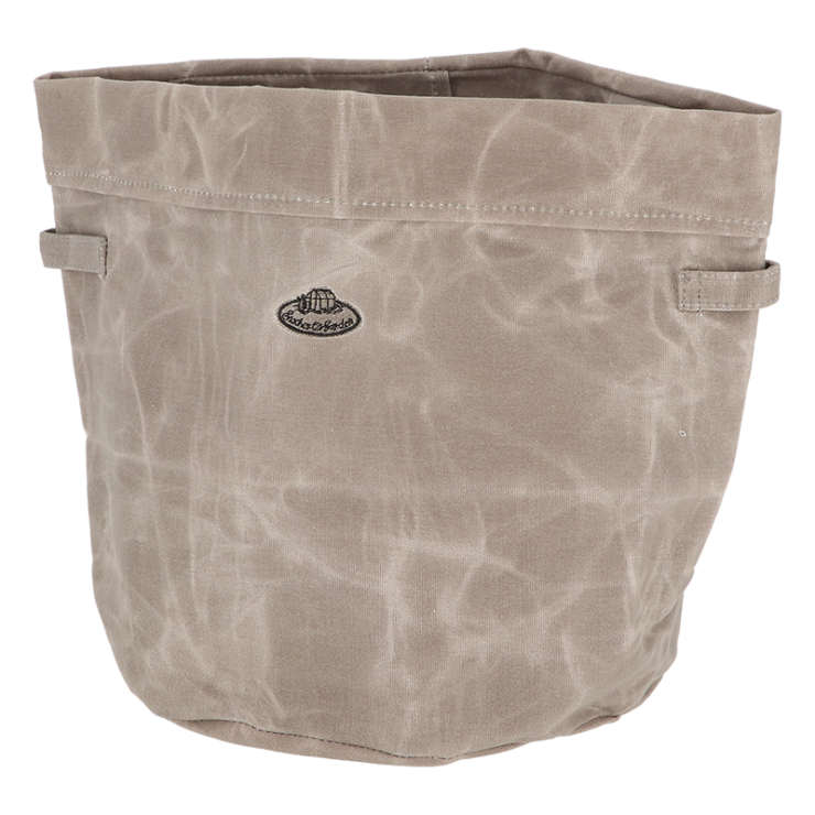 esschert design Waxed canvas opbergmand L