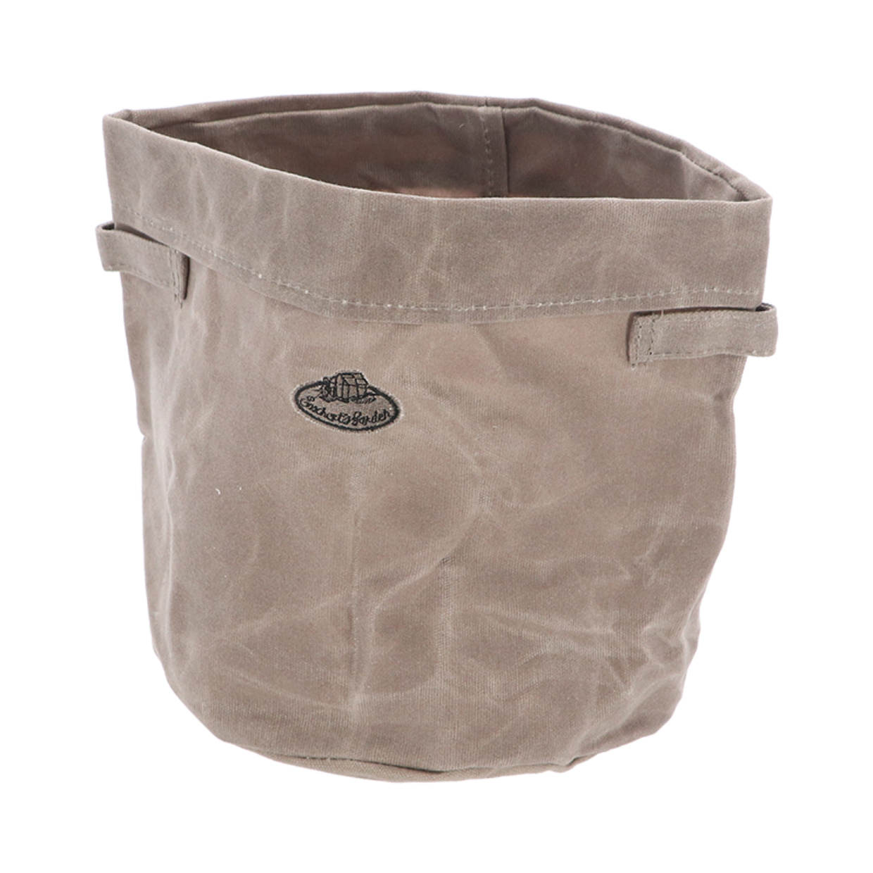 Esschert Design Waxed Canvas Opbergmand M