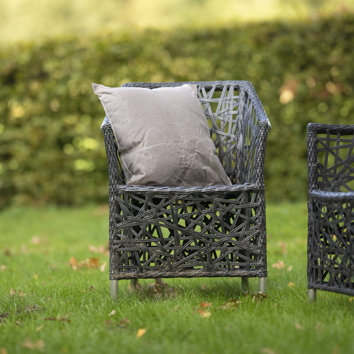 Esschert Design Waxed Canvas Outdoor Kussen