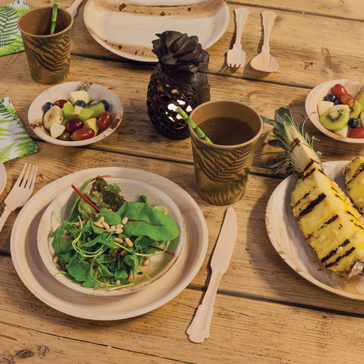 Esschert Design Wegwerp Papieren Placemats Set/10