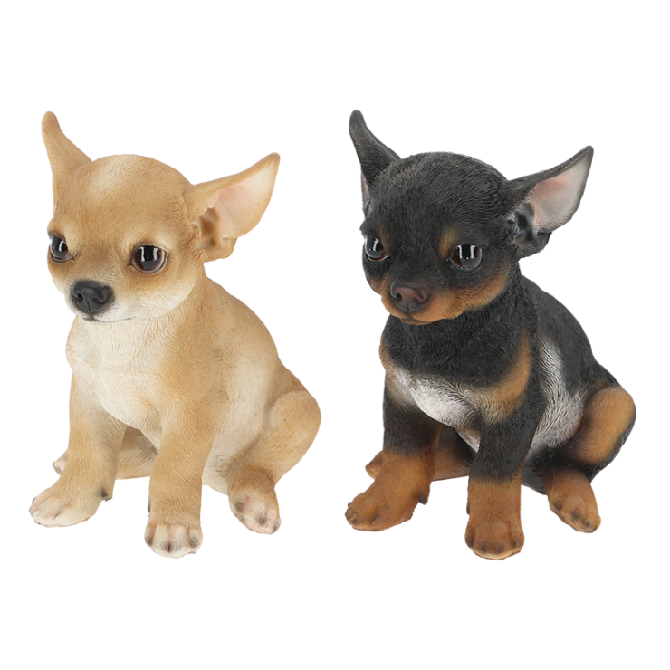 esschert design Zittende chihuahua pup