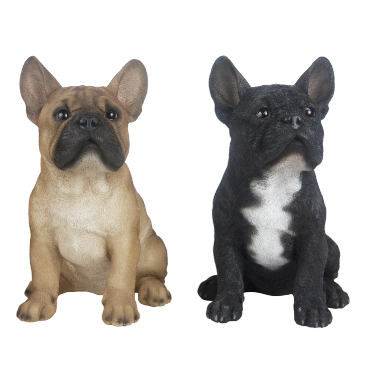 esschert design Zittende franse bulldog