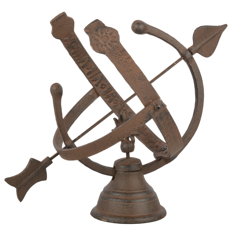 esschert design Zonnewijzer gietijzer