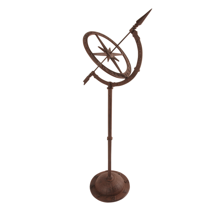 esschert design Zonnewijzer op voet