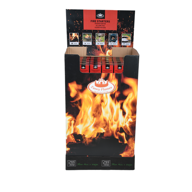 esschert design Europallet 1/4 Display Aanmaakwokkels | 115 stuks