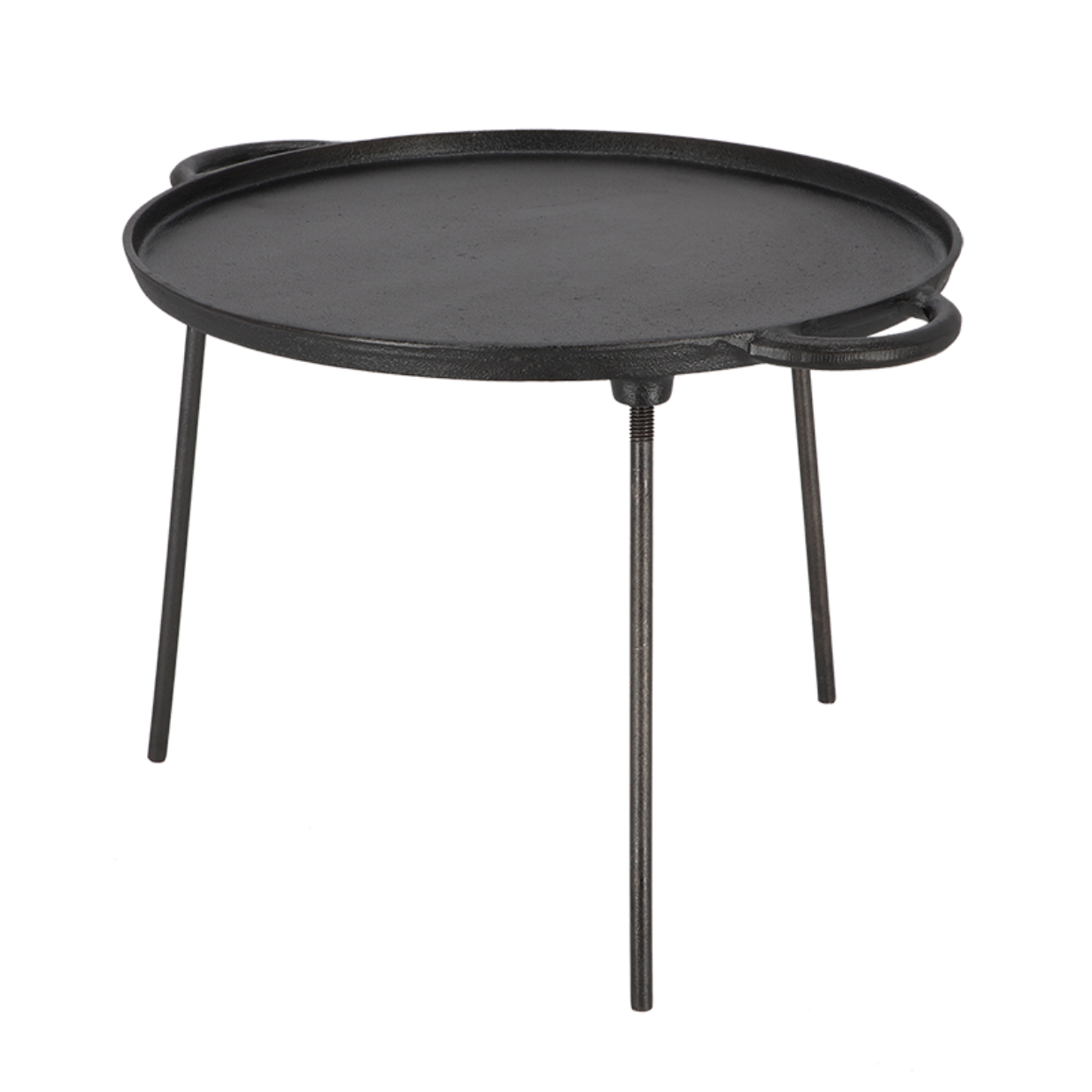 Esschert Design Gietijzeren Pizzabakplaat Op Drie Poten