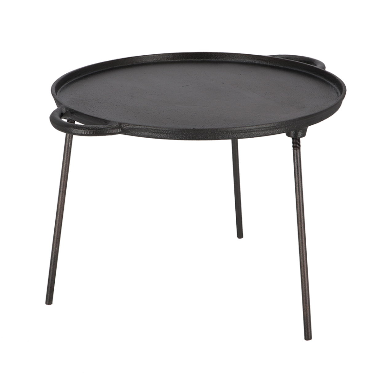 Esschert Design Gietijzeren Pizzabakplaat Op Drie Poten