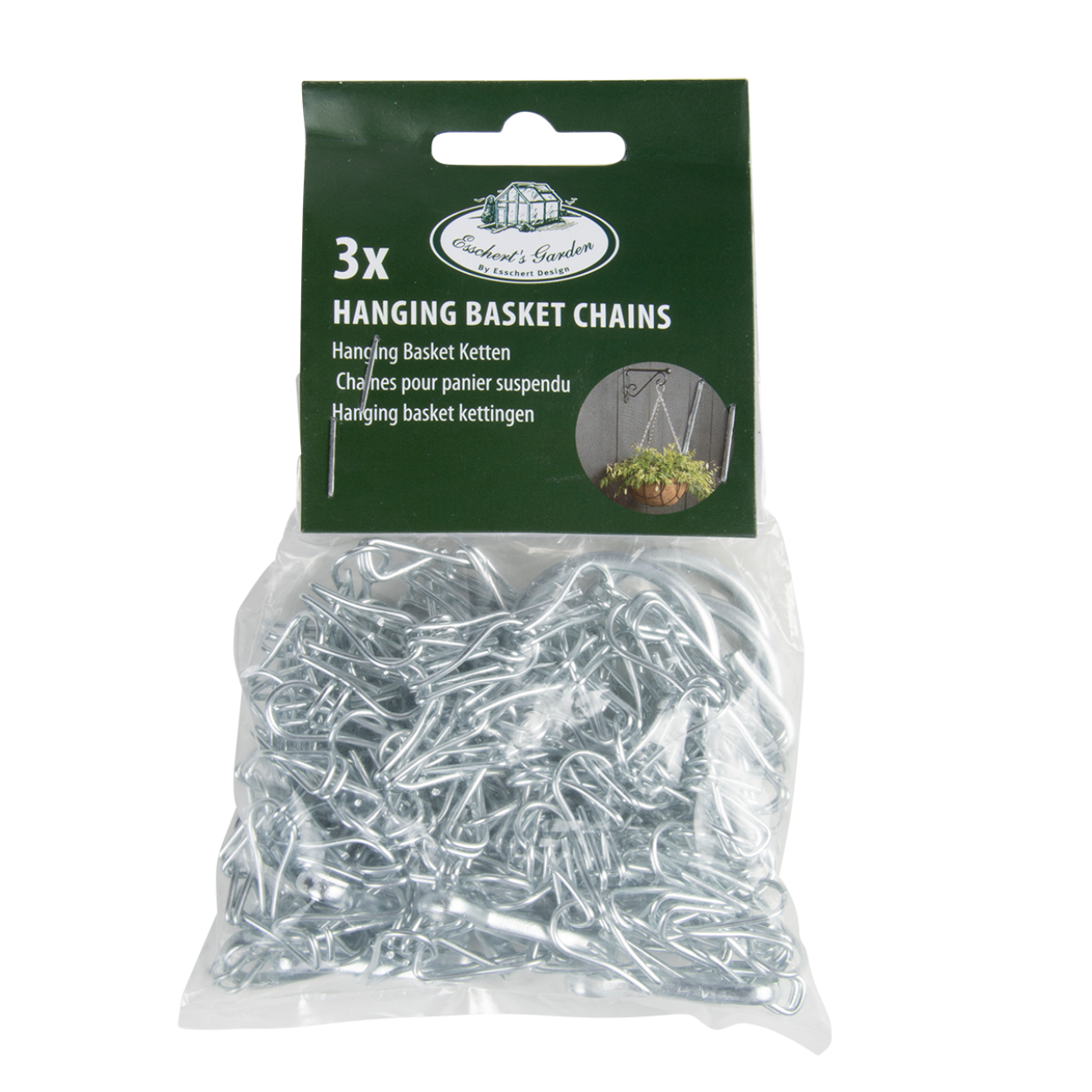 Esschert Design Hanging Basket Kettingen Set Van Drie